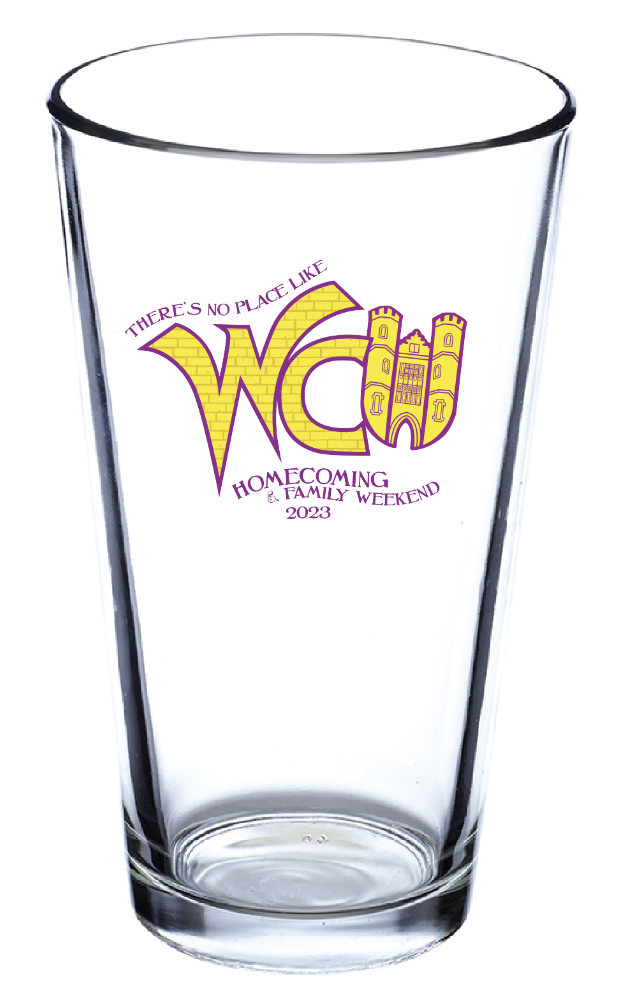 Pint Glass Homecoming Logo 23