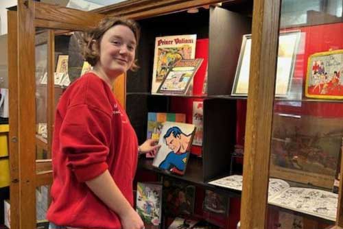 Museum Comics Exhibit