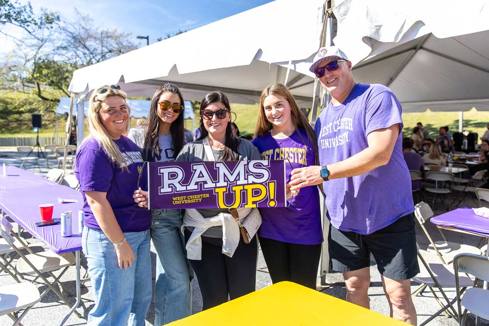 Rams Up Family at Homecoming Tailgate