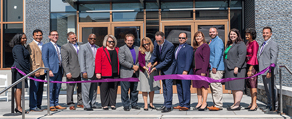 Ribbon-Cutting Ceremony for The Sciences & Engineering Center and The Commons (SECC)